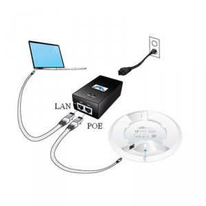 Инжектор питания PoE Ubiquiti 24В 1А фото 6