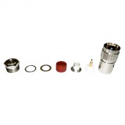 Разъём N-112/8D (N-male, прижимной, на кабель 8D) Разъём N-112/8D (N-male, прижимной, на кабель 8D)