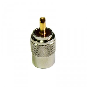 Разъём U-113/8D (UHF-male, накручивающийся, на кабель 8D) фото 3