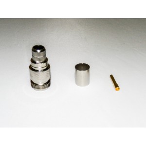 Разъём N-211/8D (N-female, обжимной, на кабель 8D) фото 6 | GSM-Репитеры.РУ Разъём N-211/8D (N-female, обжимной, на кабель 8D) фото 6