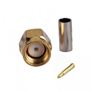 Разъём S-111F (SMA-male, обжимной, на кабель RG-58) фото 2 | GSM-Репитеры.РУ Разъём S-111F (SMA-male, обжимной, на кабель RG-58) фото 2