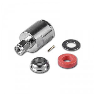 Разъём S-A112/5D (RP-SMA-male, прижимной, на кабель 5D, реверсный) фото 1