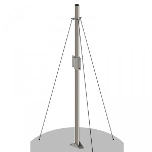 Мачта антенная M30D2 алюминиевая серая 3 м. составная 2х1.5м фото 1 | GSM-Репитеры.РУ Мачта антенная M30D2 алюминиевая серая 3 м. составная 2х1.5м фото 1