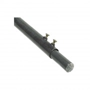 Мачта стальная серая 4 м. телескопическая