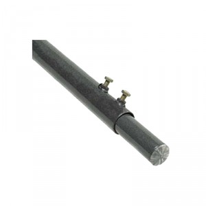 Мачта стальная серая 4 м. телескопическая фото 1