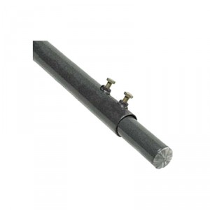 Мачта стальная серая 3 м. телескопическая фото 1