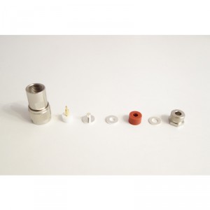 Разъём N-112F (N-male, прижимной, на кабель RG-58) фото 3