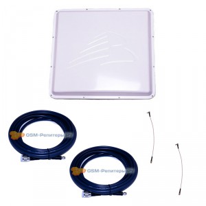 Антенна OMEGA 3G/4G MIMO для модема (Уличная, 2 x 18-20 дБ) фото 1 | GSM-Репитеры.РУ Антенна OMEGA 3G/4G MIMO для модема (Уличная, 2 x 18-20 дБ) фото 1