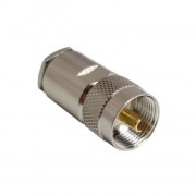 Разъём U-112F (UHF-male, прижимной, на кабель RG-58)