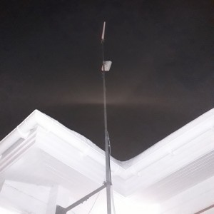 Мачта стальная серая 6 м. телескопическая фото 2