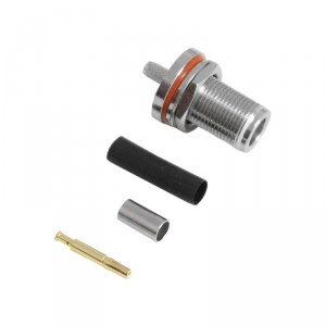 Разъём N-231F (N-female, обжимной, на кабель RG-58) фото 1 | GSM-Репитеры.РУ Разъём N-231F (N-female, обжимной, на кабель RG-58) фото 1