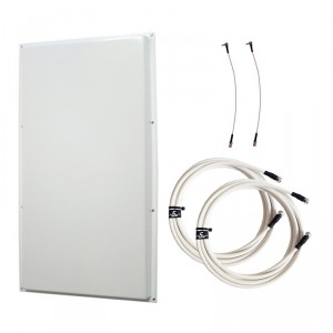 Антенна 3G/4G KAA18-1700/2700 (Панельная, 2 x 15-18 дБ, кабель 2х5м., пигтейлы 2хСRC9) фото 1 | GSM-Репитеры.РУ Антенна 3G/4G KAA18-1700/2700 (Панельная, 2 x 15-18 дБ, кабель 2х5м., пигтейлы 2хСRC9) фото 1