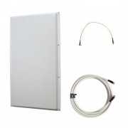 Антенна 3G/4G KP18-1700/2700 (Панельная, 15-18 дБ, кабель 5м., пигтейл TS9)