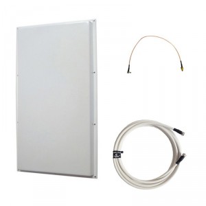 Антенна 3G/4G KP18-1700/2700 (Панельная, 15-18 дБ, кабель 5м., пигтейл TS9) фото 1