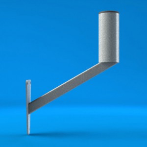 Кронштейн стеновой для крепления антенн KS-120 фото 4