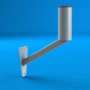 Кронштейн стеновой для крепления антенн KS-120 фото 3