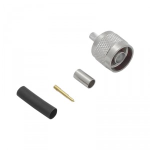 Разъём N-111F (N-male, обжимной, на кабель RG-58) фото 1