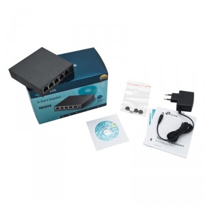 Коммутатор TP-Link TL-SG105E (5 x 1000 Mbps) фото 4