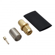 Разъём S-A111/5D (RP-SMA-male, обжимной, на кабель 5D, реверсный)