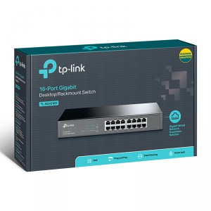 Коммутатор TP-Link TL-SG1016DE (16 x 1000 Mbps) фото 4 | GSM-Репитеры.РУ Коммутатор TP-Link TL-SG1016DE (16 x 1000 Mbps) фото 4