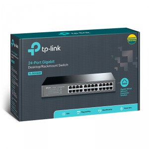 Коммутатор TP-Link TL-SG1024D (24 x 1000 Mbps) фото 4 | GSM-Репитеры.РУ Коммутатор TP-Link TL-SG1024D (24 x 1000 Mbps) фото 4