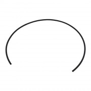 Трубка термоусадочная 7 мм, черная (для RG-58)