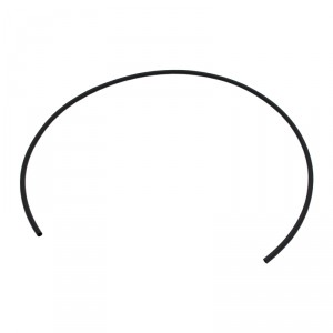 Трубка термоусадочная 7 мм, черная (для RG-58) фото 1