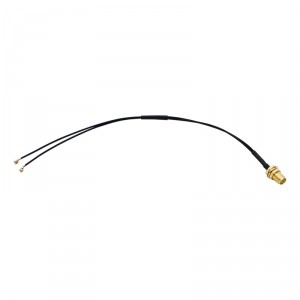 Пигтейл SMA-female - 2 x U.FL (IPX) фото 1 | GSM-Репитеры.РУ Пигтейл SMA-female - 2 x U.FL (IPX) фото 1