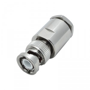 Разъём B-112B (BNC-male, прижимной, на кабель RG-213) фото 3