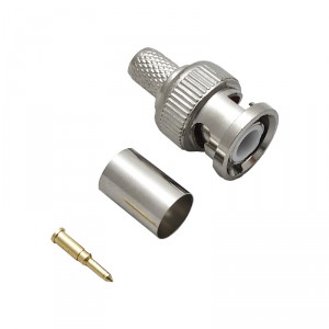 Разъём B-111A (BNC-male, обжимной, на кабель RG-6) фото 1 | GSM-Репитеры.РУ Разъём B-111A (BNC-male, обжимной, на кабель RG-6) фото 1