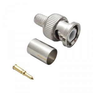 Разъём B-111A (BNC-male, обжимной, на кабель RG-6) фото 2 | GSM-Репитеры.РУ Разъём B-111A (BNC-male, обжимной, на кабель RG-6) фото 2