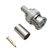 Разъём B-111G (BNC-male, обжимной, на кабель RG-59)