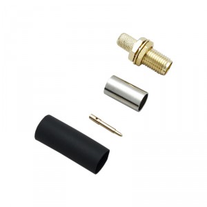 Разъём S-A211F (RP-SMA-female, обжимной, на кабель RG-58, реверсный) фото 1 | GSM-Репитеры.РУ Разъём S-A211F (RP-SMA-female, обжимной, на кабель RG-58, реверсный) фото 1