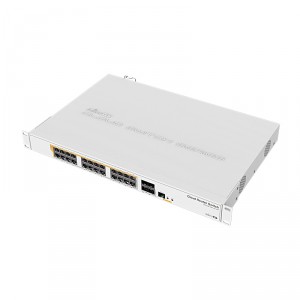 Коммутатор MikroTik CRS328-24P-4S+RM (24 x 1000 Mbps, 4 х SFP+) фото 1