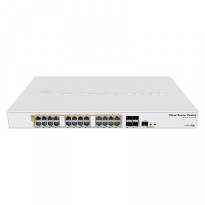 Коммутатор MikroTik CRS328-24P-4S+RM (24 x 1000 Mbps, 4 х SFP+) фото 2