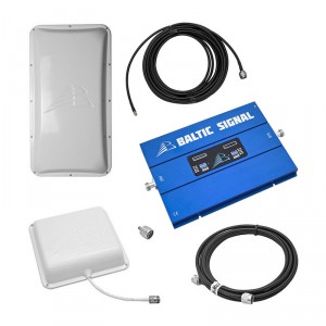Комплект Baltic Signal для усиления GSM/LTE 1800 и 3G (до 300 м2) фото 1 | GSM-Репитеры.РУ Комплект Baltic Signal для усиления GSM/LTE 1800 и 3G (до 300 м2) фото 1