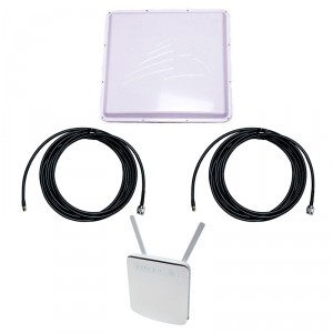 Роутер 3G/4G Huawei E5186 с панельной антенной 3G/4G 2x17 дБ фото 1