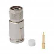 Разъём N-112C/12D (N-male, прижимной, на кабель 12D, цанга) Разъём N-112C/12D (N-male, прижимной, на кабель 12D, цанга)