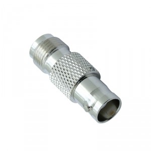 Переходник TB-322 TNC-female - BNC-female (ВЧ переходник TNC розетка - BNC розетка) фото 1