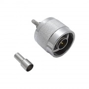 Разъём N-111L (N-male, обжимной, на кабель RG-174, RG-316) Разъём N-111L (N-male, обжимной, на кабель RG-174, RG-316)