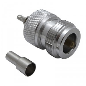 Разъём N-211L (N-female, обжимной, на кабель RG-174, RG-316) фото 3