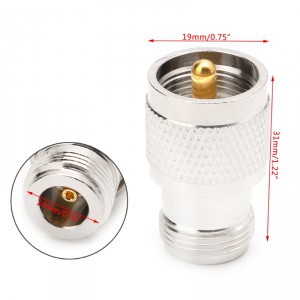 Переходник NU-321 N-female - UHF-male (ВЧ переходник N гнездо - UHF вилка) фото 4 | GSM-Репитеры.РУ Переходник NU-321 N-female - UHF-male (ВЧ переходник N гнездо - UHF вилка) фото 4