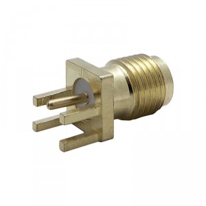 Разъём S-P215 (SMA-female, под печатный монтаж) фото 3