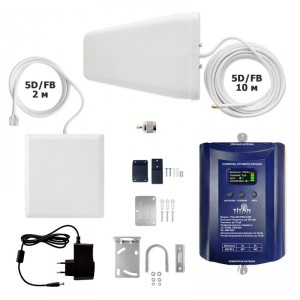 Репитер сигнала сотовой связи Titan-900 PRO с комплектом антенн фото 1 | GSM-Репитеры.РУ Репитер сигнала сотовой связи Titan-900 PRO с комплектом антенн фото 1