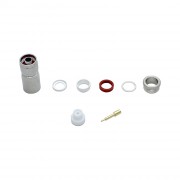 Разъём N-112/10D (N-male, прижимной, на кабель 10D) Разъём N-112/10D (N-male, прижимной, на кабель 10D)