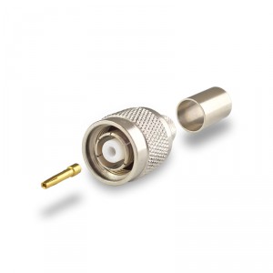 Разъём T-A111/5D (RP-TNC-male, обжимной, на кабель 5D, реверсный) фото 1 | GSM-Репитеры.РУ Разъём T-A111/5D (RP-TNC-male, обжимной, на кабель 5D, реверсный) фото 1