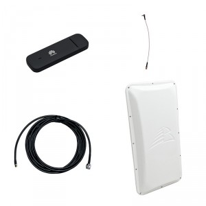 Модем 3G/4G Huawei E3372 с внешней антенной 3G/4G 17 dB и ВЧ-кабелем 5 м фото 1