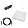 Модем 3G/4G Huawei E3372 с внешней антенной 3G/4G 20 dB и ВЧ-кабелем 5 м.