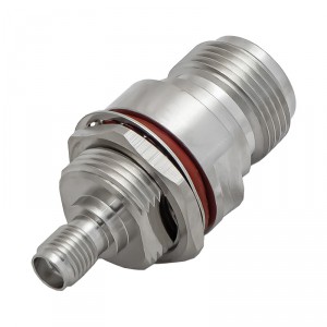 Переходник SN-322 SMA-female - N-female (с гайкой) фото 2 | GSM-Репитеры.РУ Переходник SN-322 SMA-female - N-female (с гайкой) фото 2