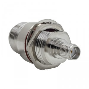 Переходник SN-322 SMA-female - N-female (с гайкой) фото 3 | GSM-Репитеры.РУ Переходник SN-322 SMA-female - N-female (с гайкой) фото 3